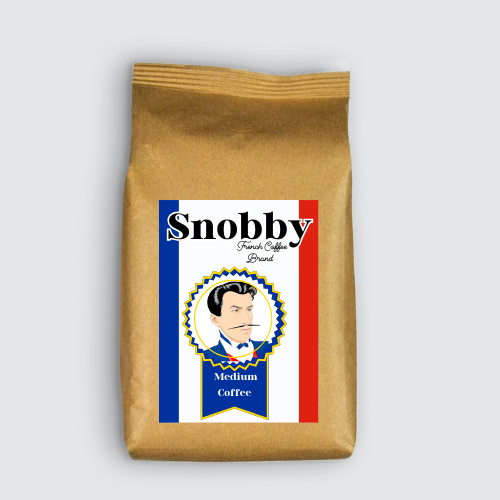 Snobby French Coffee Brand Medium